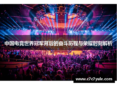 中国电竞世界冠军背后的奋斗历程与荣耀时刻解析